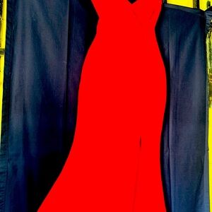 Red Long dress